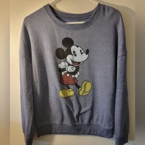Disney Blue Graphic Sweatshirt